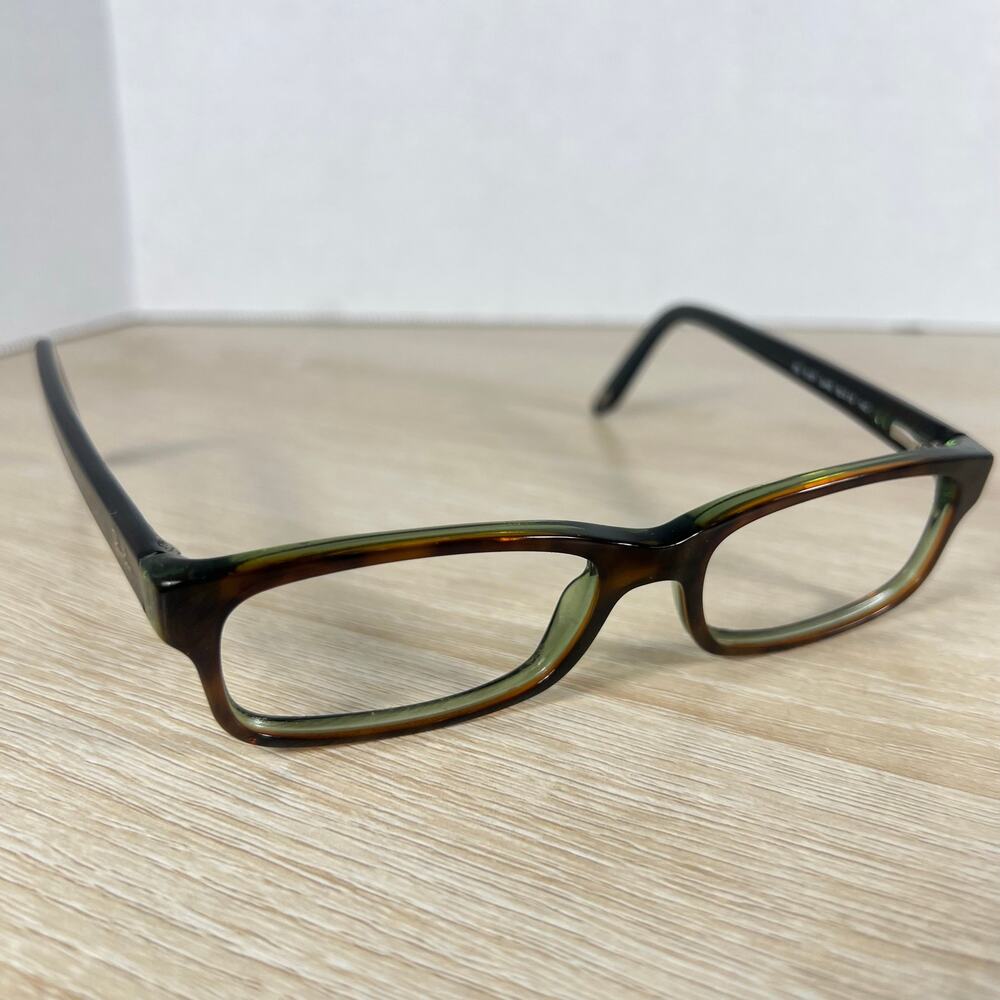 Ray-Ban RB5187 2445 Eyeglasses Brown Green Frames Only 50-16-140